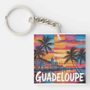 Guadeloupe Key Ring