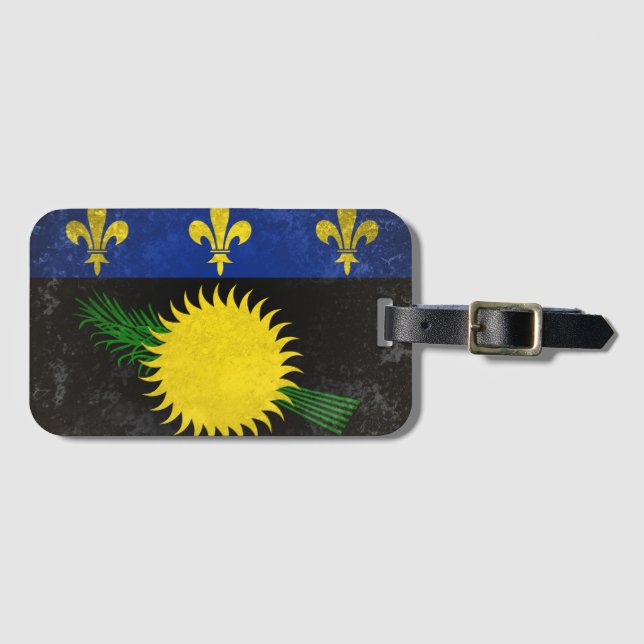 Guadeloupe Luggage Tag (Front Horizontal)