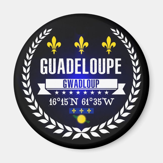 Guadeloupe Magnet (Front)