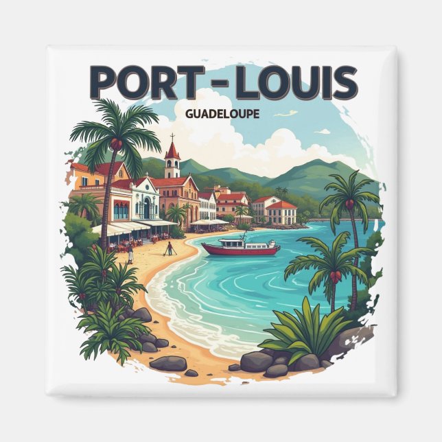 GUADELOUPE MAGNET (Front)