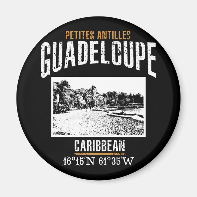 Guadeloupe Magnet (Front)