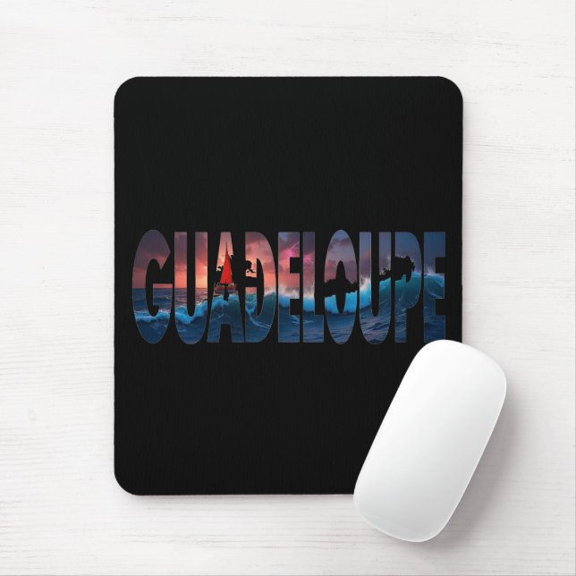 GUADELOUPE MOUSE MAT (With Mouse)