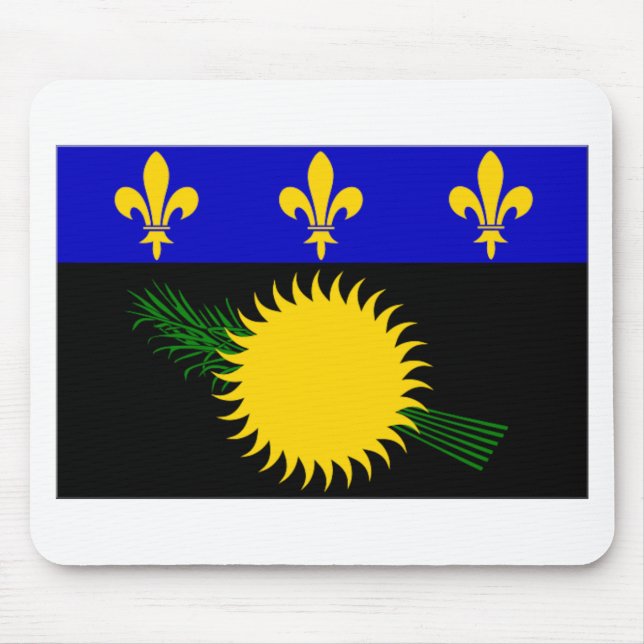 Guadeloupe Mouse Mat (Front)