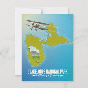 Guadeloupe National Park map