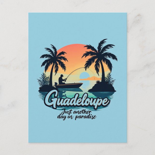 GUADELOUPE POSTCARD (Front)