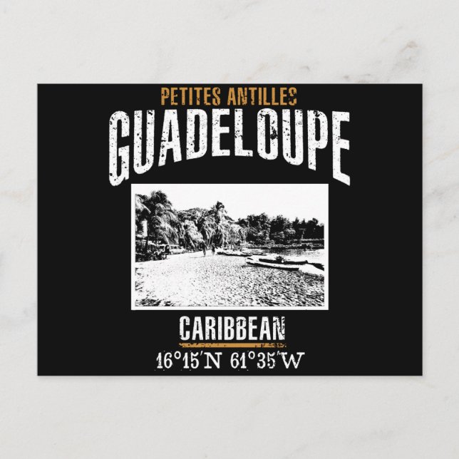 Guadeloupe Postcard (Front)