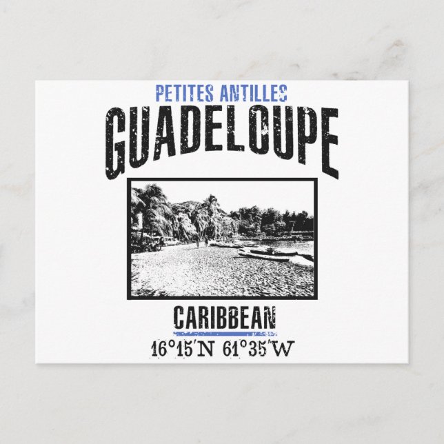 Guadeloupe Postcard (Front)