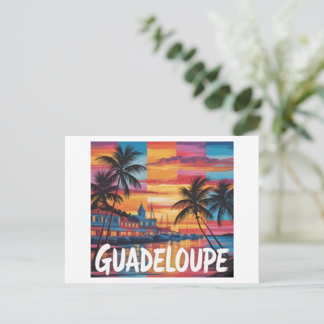 Guadeloupe Postcard (Standing Front)