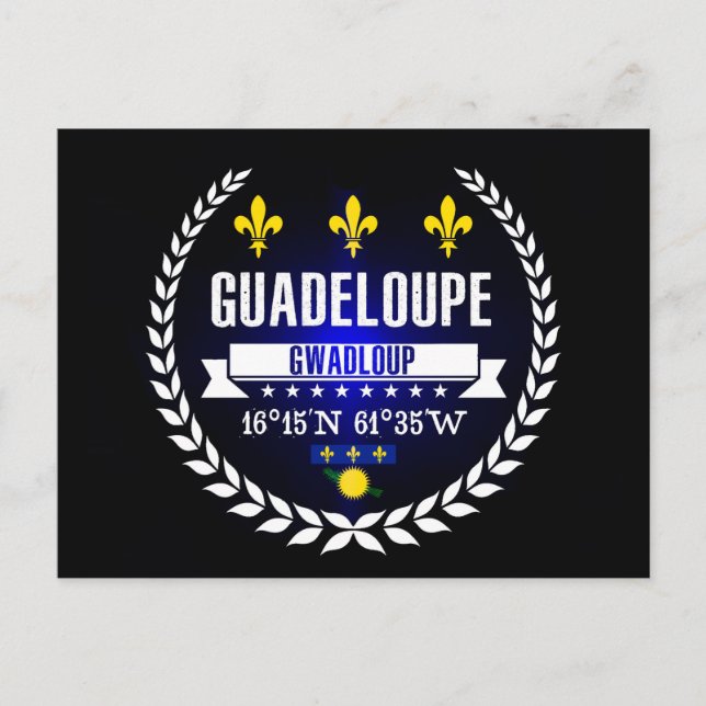 Guadeloupe Postcard (Front)