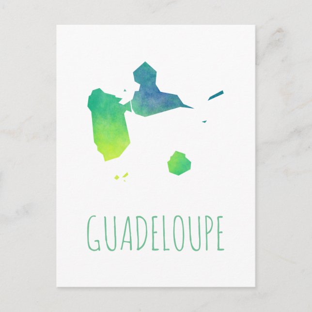 Guadeloupe Postcard (Front)