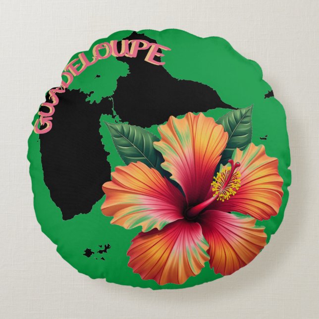 GUADELOUPE ROUND CUSHION (Front)