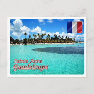 Guadeloupe - Sainte Anne - Postcard