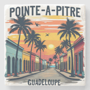 GUADELOUPE STONE COASTER