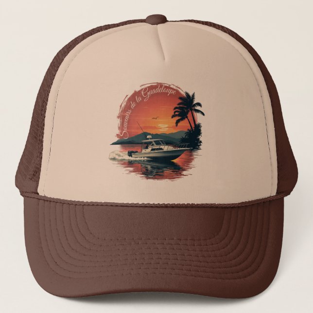 Guadeloupe Trucker Hat (Front)