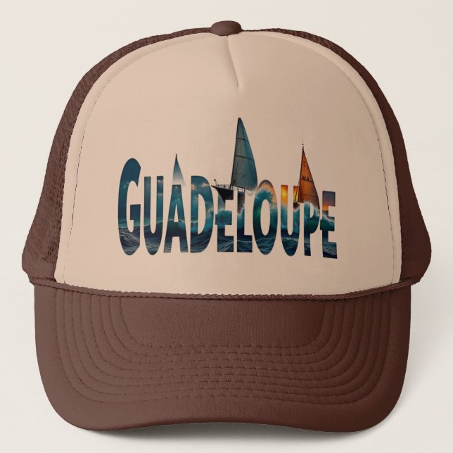 GUADELOUPE TRUCKER HAT (Front)