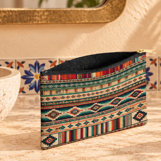 “GUAJILLO” HISPANIC-HERITAGE LARGE ACCESSORY POUCH