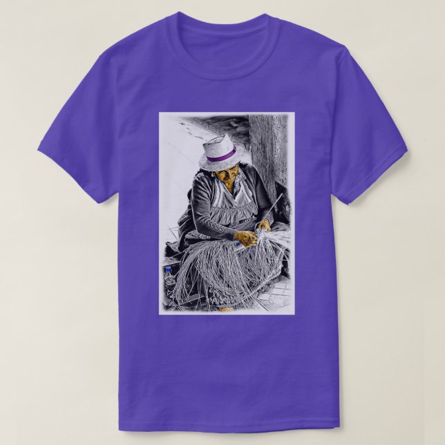 Gualaceo Weaver T-Shirt (Design Front)