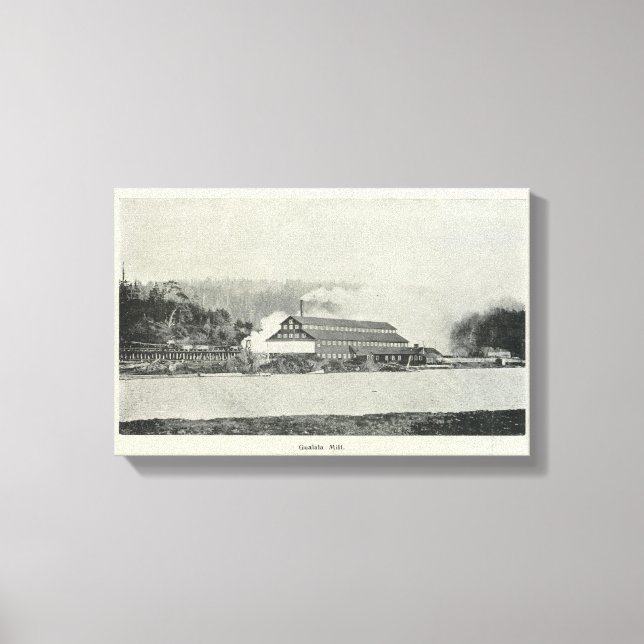 Gualala Mill, California Canvas Print (Front)