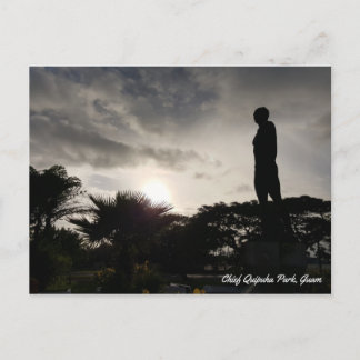 GUAM 671 Chief Quipuha Park Postcard