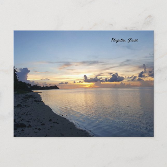 GUAM 671 Hagatna Postcard (Front)