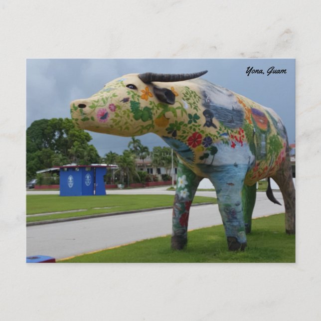 GUAM 671 Yona Postcard (Front)
