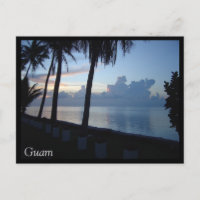 Guam Beach Park Sunset