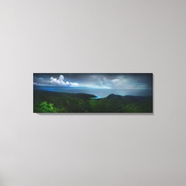 GUAM Cetti Bay Canvas Print (Front)