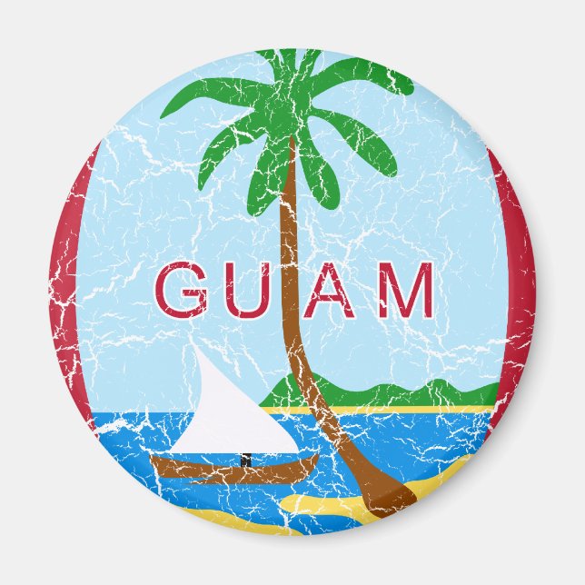 Guam Coat Of Arms Magnet (Front)