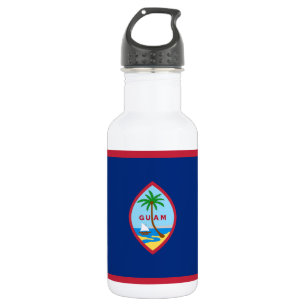 Guam Flag 532 Ml Water Bottle