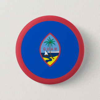 Guam Flag 6 Cm Round Badge