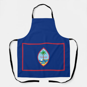 Guam flag apron