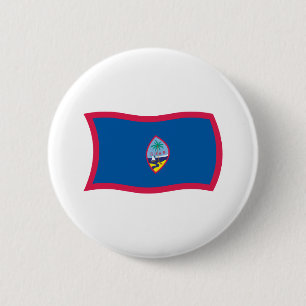 Guam Flag Button