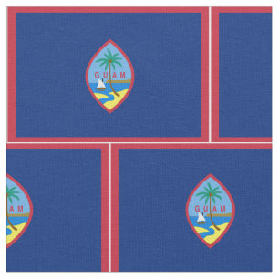 Guam Flag Fabric