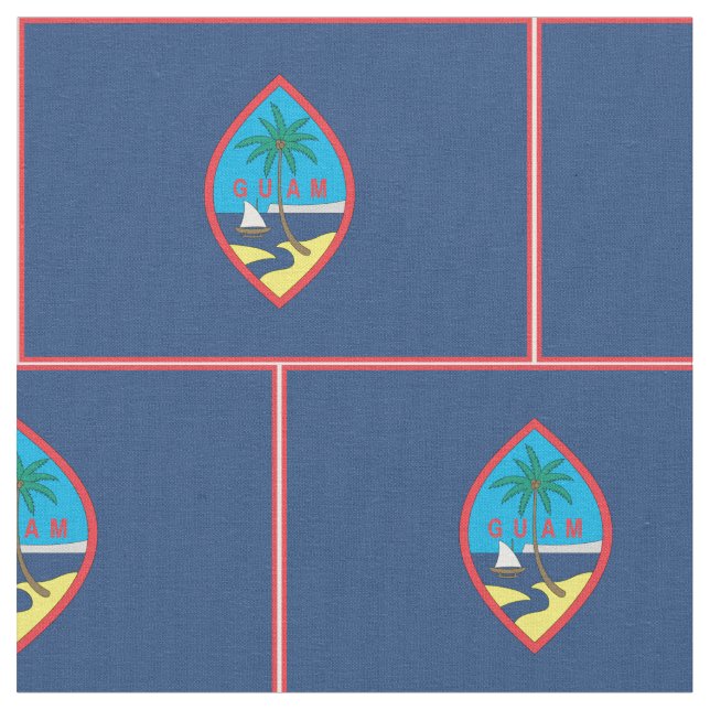 GUAM Flag - Fabric (Close Up)