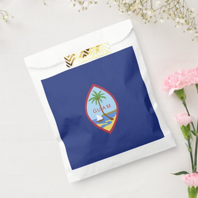 Guam flag favour bags (Sealed)
