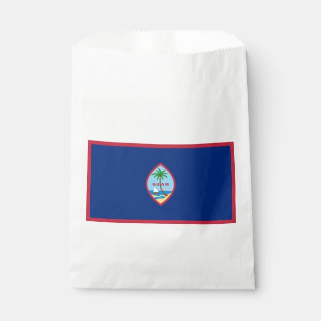 Guam Flag Favour Bags (Front)