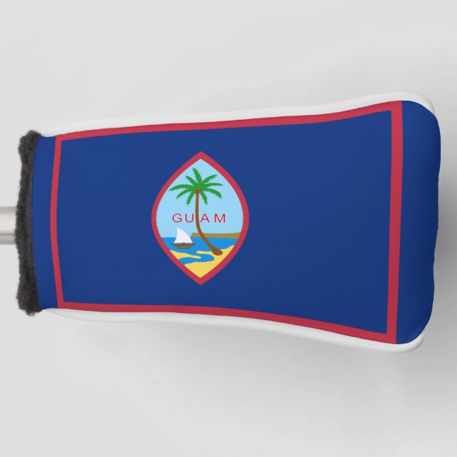 Guam flag  golf head cover (Front)