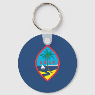 GUAM FLAG KEY RING