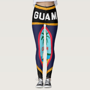 Guam Flag Leggings