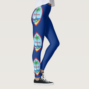 Guam Flag Leggings