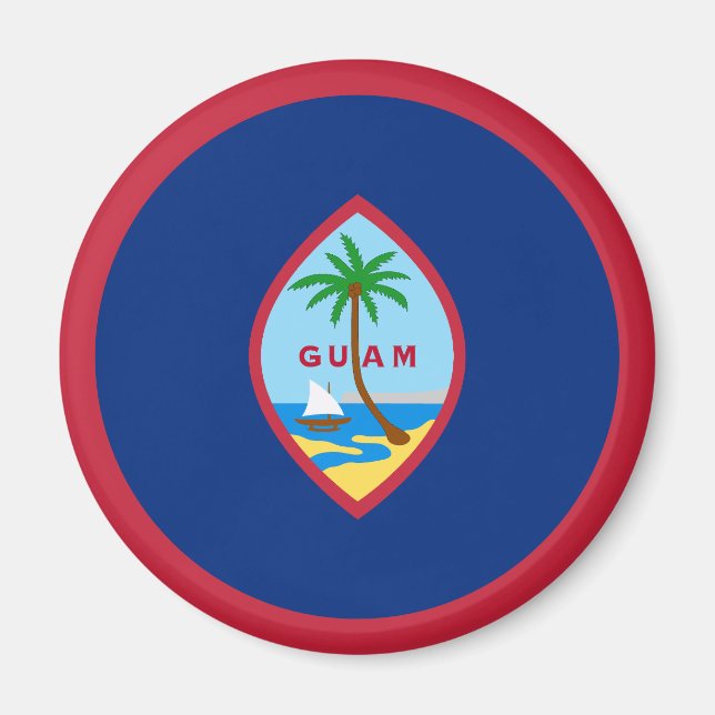 Guam Flag Magnet (Front)