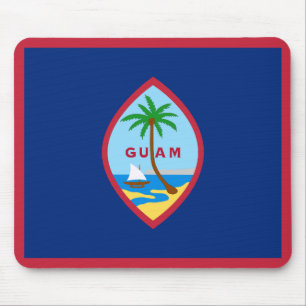 Guam Flag Mouse Mat