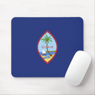 Guam flag mouse mat