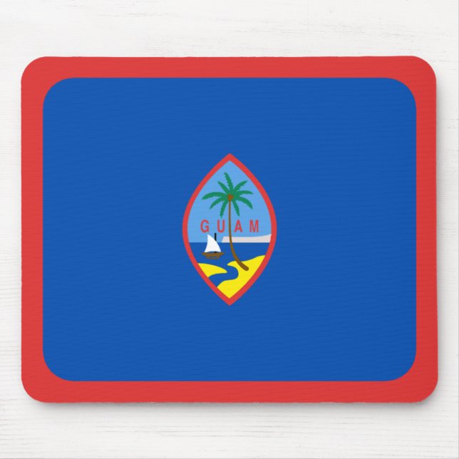 Guam Flag Mousepad (Front)