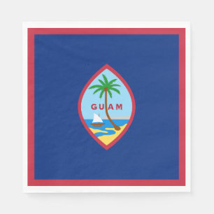 Guam Flag Napkin