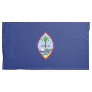 Guam flag pillowcase