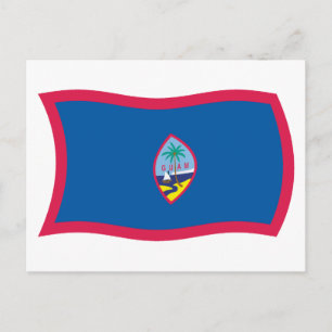 Guam Flag Postcard