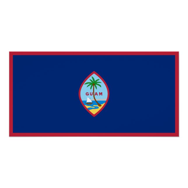 Guam Flag Poster (Front)