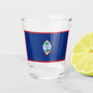Guam Flag Shot Glass
