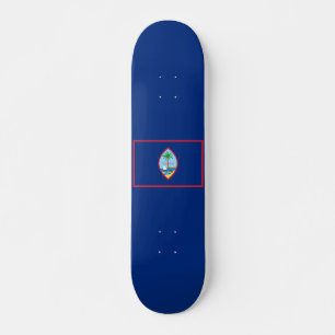 Guam flag skateboard